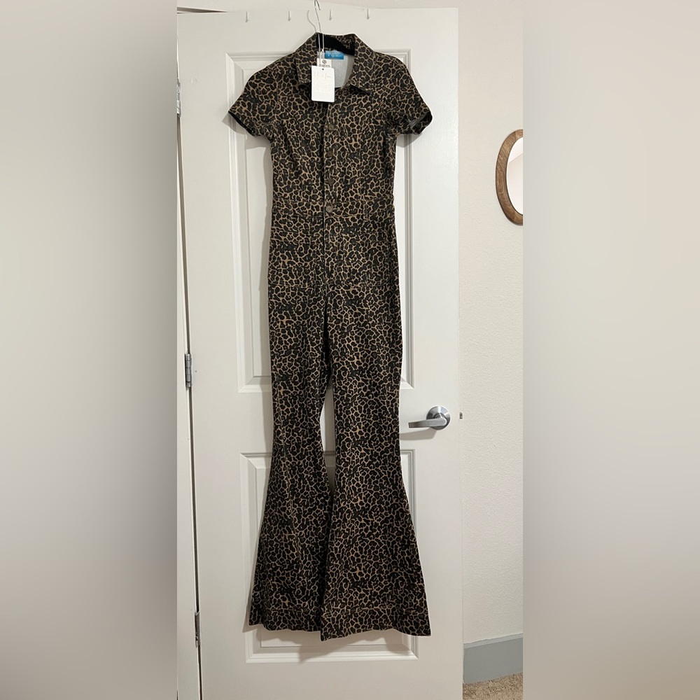 SHOW ME YOUR MUMU WOMEN'S EVERHART
PRINT JUMPSUIT SMALL